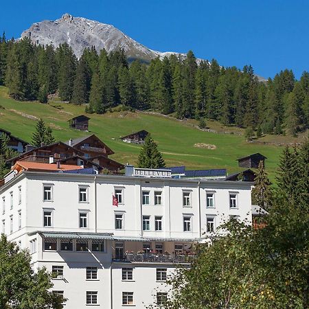 Boutique-Hotel Garni Bellevue Davos Wiesen Buitenkant foto