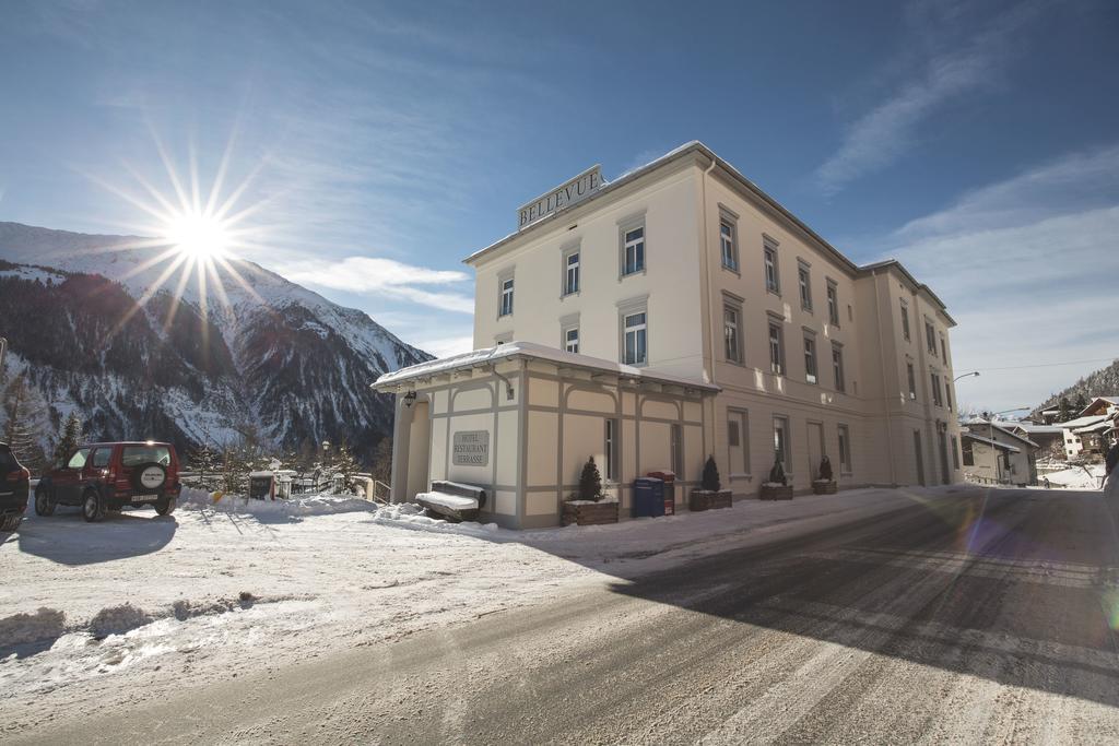 Boutique-Hotel Garni Bellevue Davos Wiesen Buitenkant foto