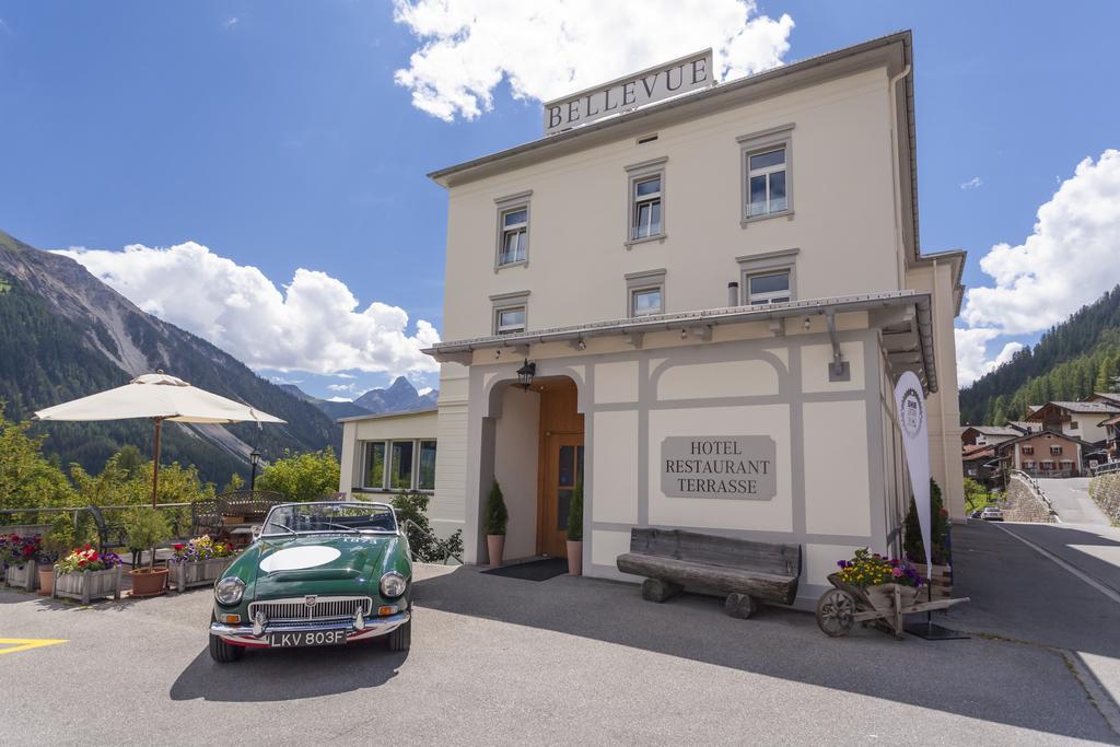 Boutique-Hotel Garni Bellevue Davos Wiesen Buitenkant foto