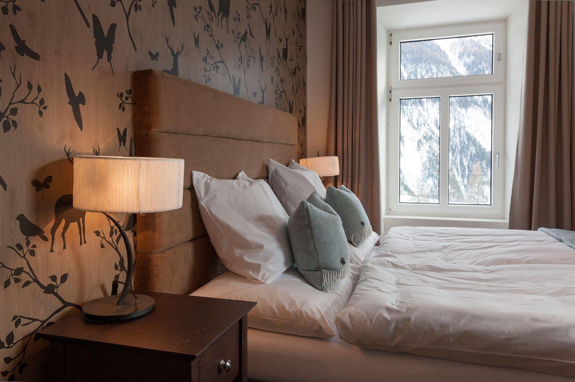 Boutique-Hotel Garni Bellevue Davos Wiesen Buitenkant foto